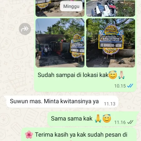 Pengiriman Papan Bunga Duka Cluster Legenda Wisata
