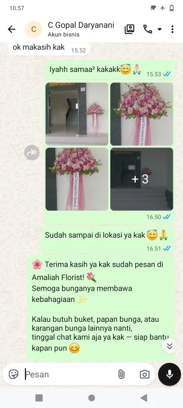 Pengiriman Karangan Bunga Cluster Legenda Wisata