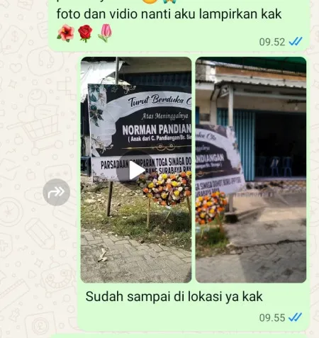 Pengiriman Karangan Bunga Cluster Legenda Wisata