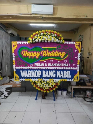 Papan Bunga di Cluster Legenda Wisata