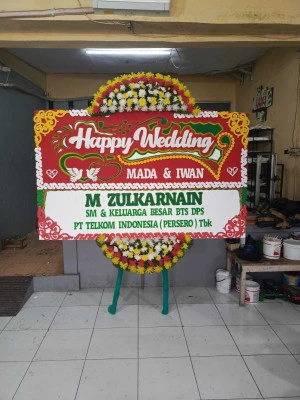 Papan Bunga di Cluster Legenda Wisata