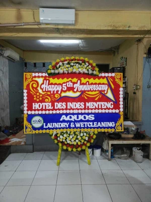 Papan Bunga di Cluster Legenda Wisata