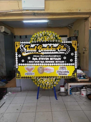 Papan Bunga di Cluster Legenda Wisata
