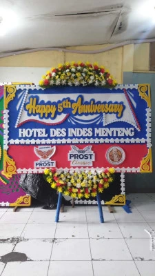 Papan Bunga di Cluster Legenda Wisata