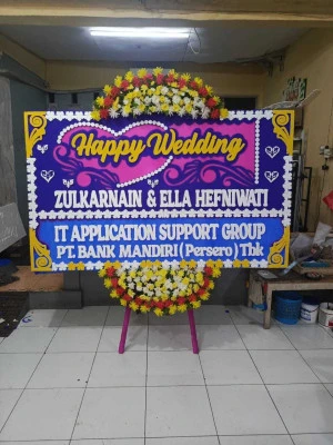 Papan Bunga di Cluster Legenda Wisata