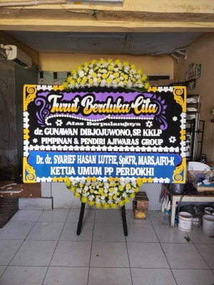 Papan Bunga di Cluster Legenda Wisata